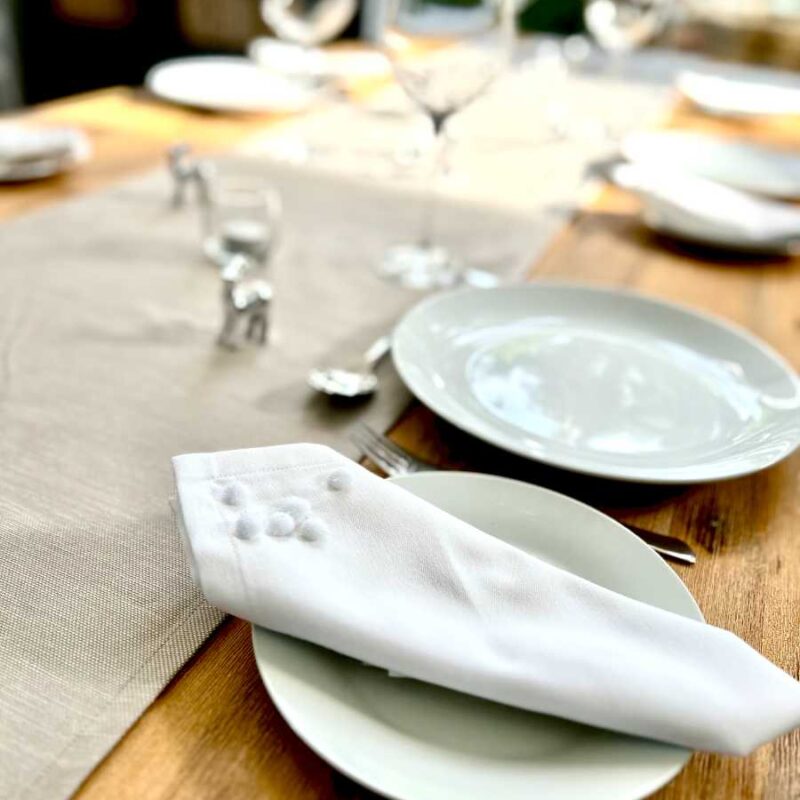 Reindeer & Snowball Christmas Napkins (Serviettes)