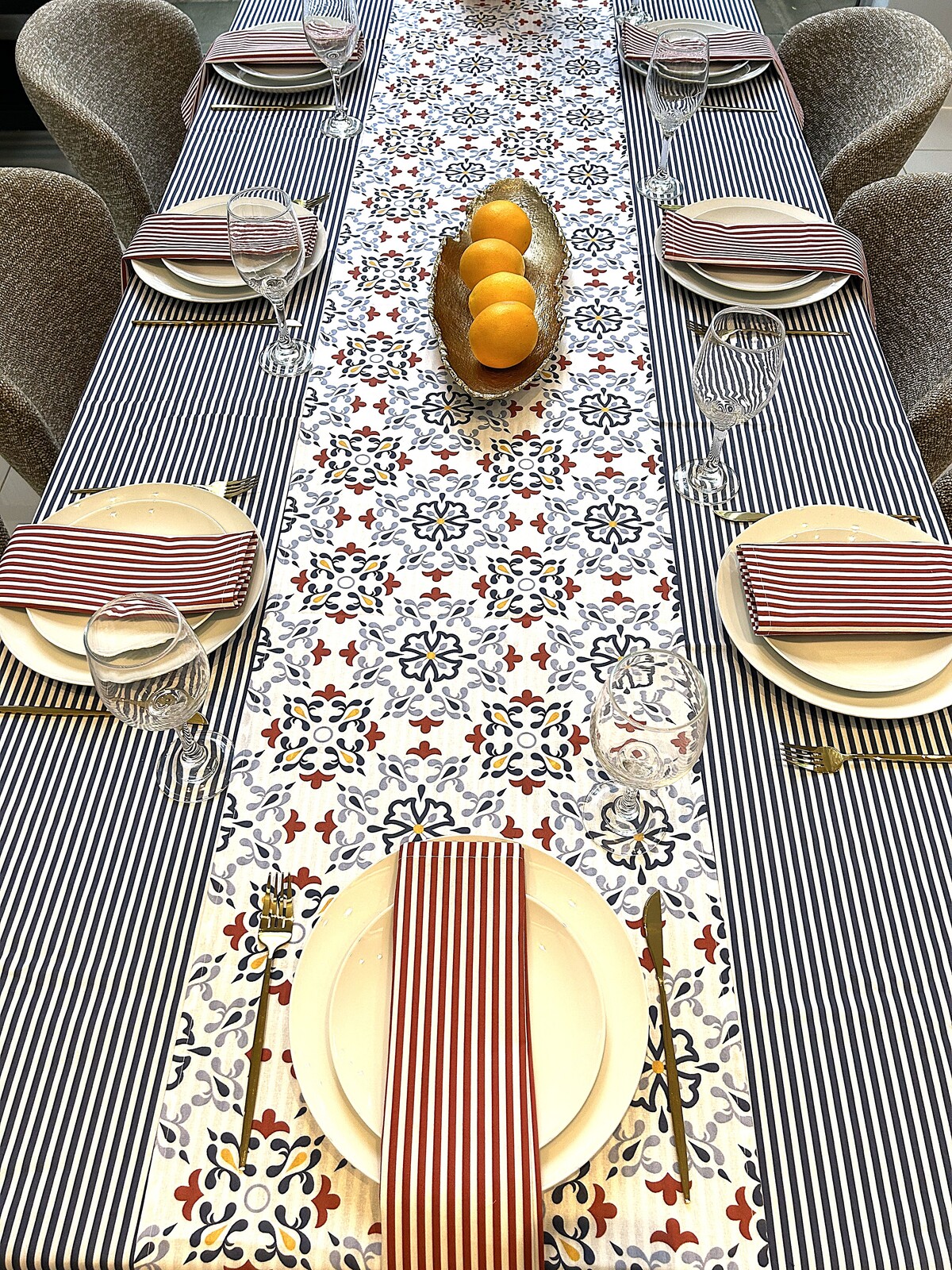 All Over Print Mediterranean Sunset Runners - Image 7