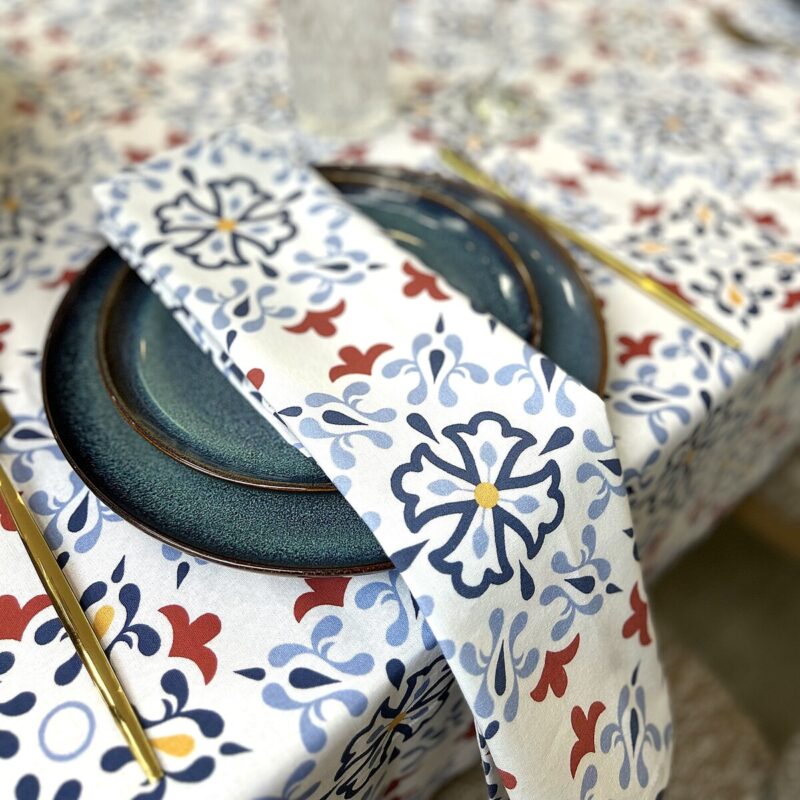 All Over Print Mediterranean Sunset Napkins (Serviettes)