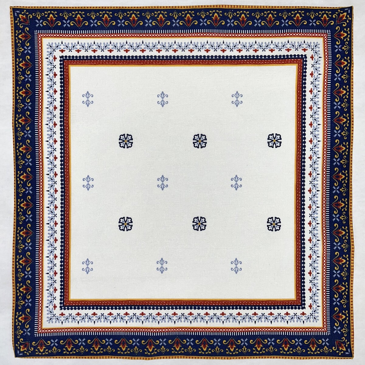 Border Print Mediterranean Sunset Napkins (Serviettes) - Image 8