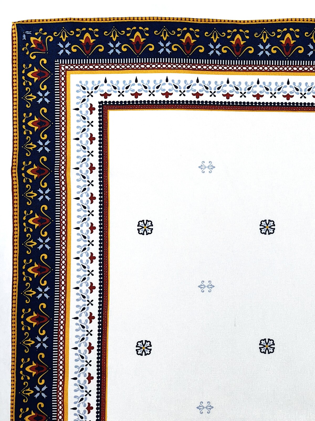 Border Print Mediterranean Sunset Tablecloth Rectangle - Image 5
