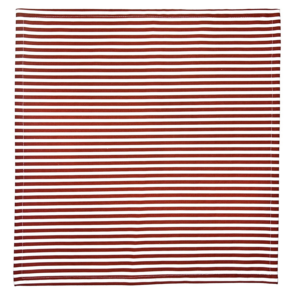 Rust/White Stripe Mediterranean Sunset Napkins (Serviettes) - Image 8