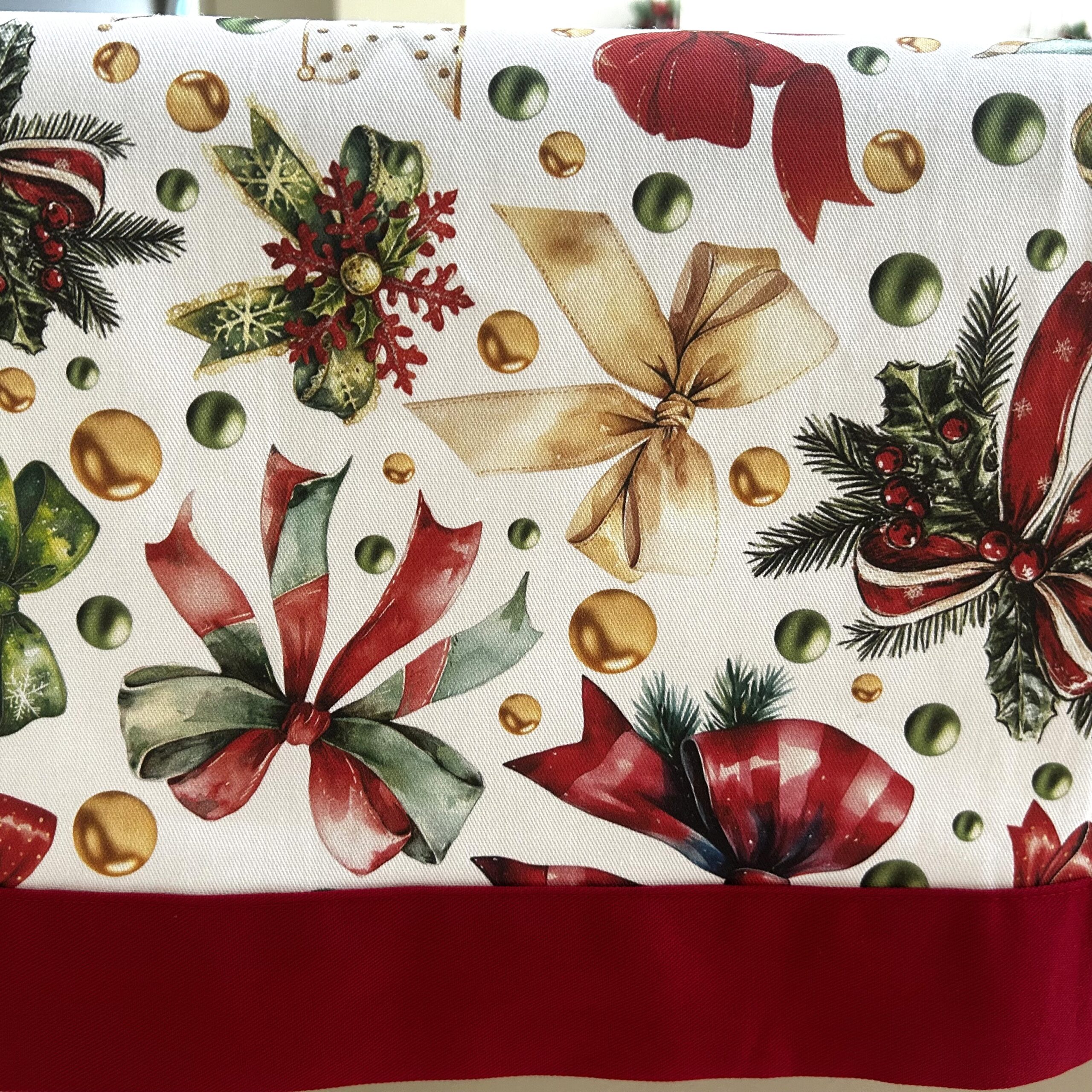 Rectangle Tablecloth - Bow Print - Image 3