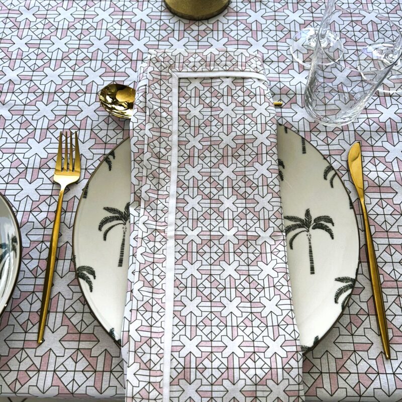 Napkin - Tile Print