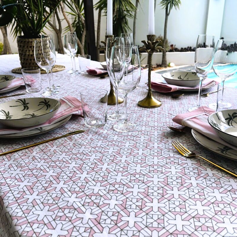 Rectangle Tablecloth - Tile print